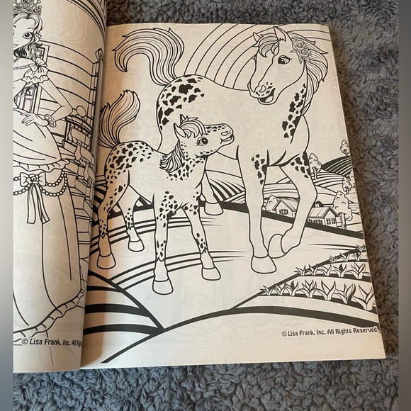 Lisa Frank | Art | Lisa Frank Coloring Book | Poshmark